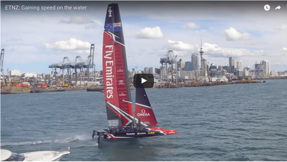 New Zealand Americas Cup team